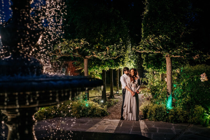 Priya Nikul Braxted Park Hindu wedding night